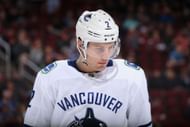Luke Schenn #2 of the Vancouver Canucks (Photo by Christian Petersen/Getty Images)